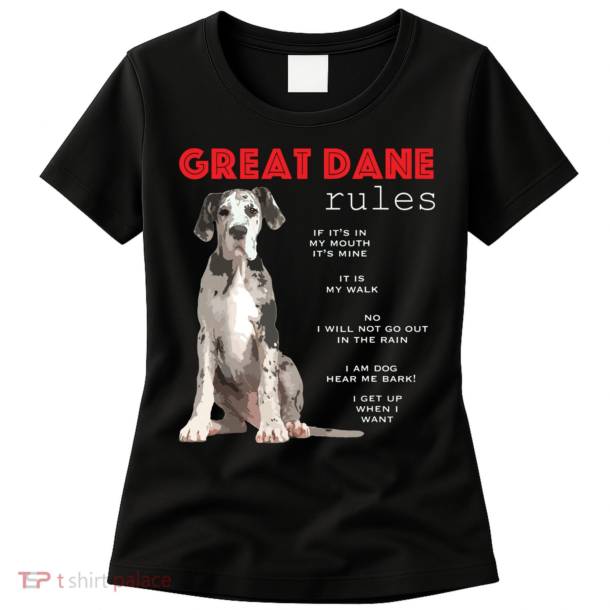 Great Dane Funny Great Dane Lover Women's T-Shirt