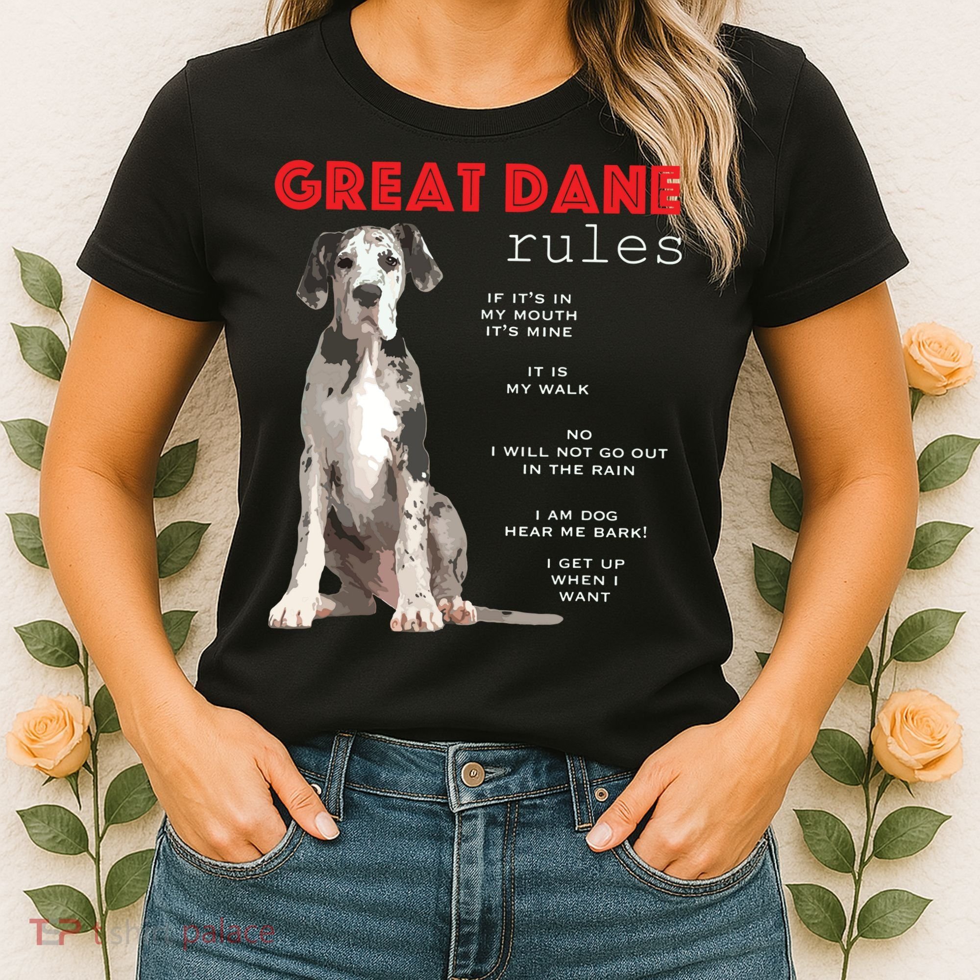 Great Dane Funny Great Dane Lover Women's T-Shirt