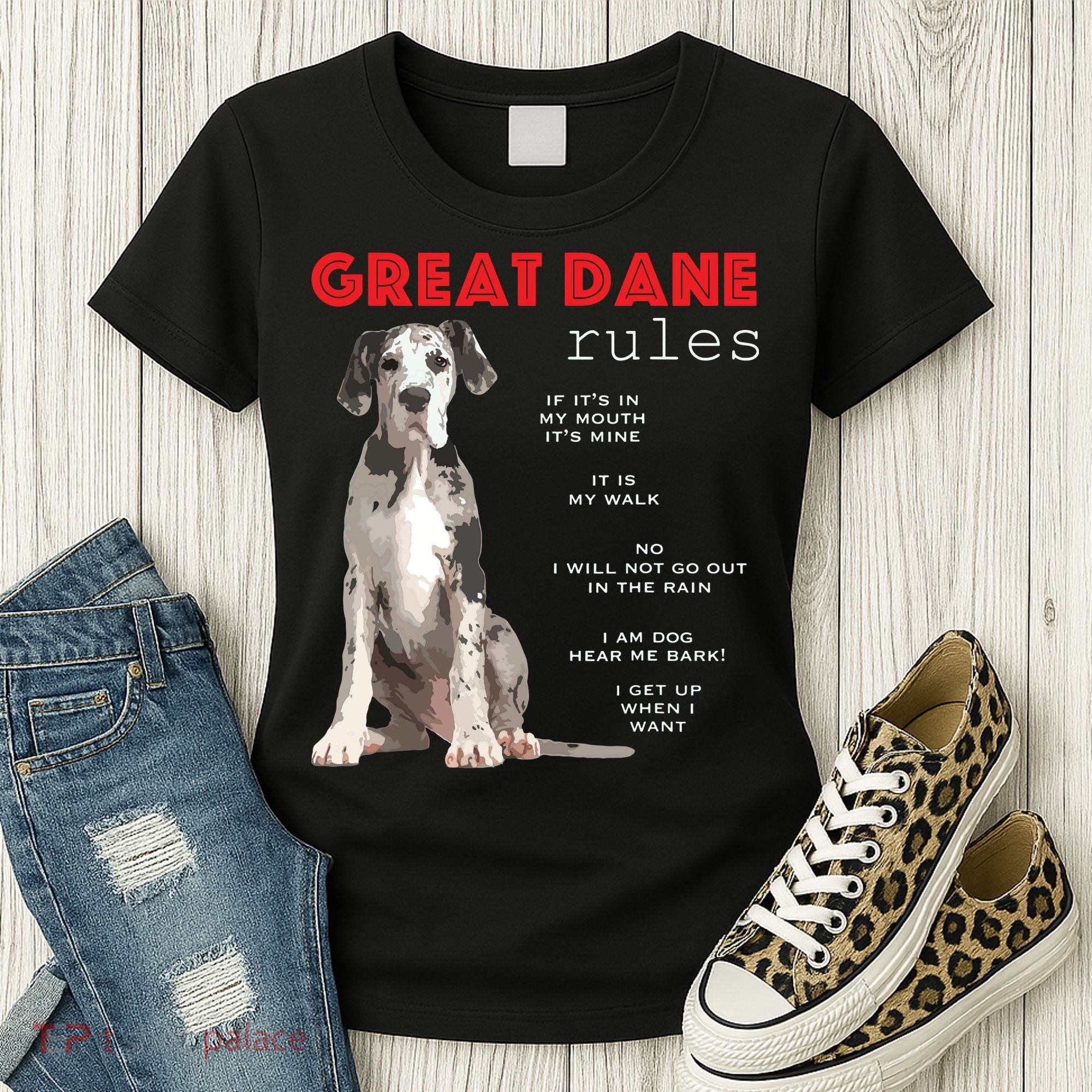 Great Dane Funny Great Dane Lover Women's T-Shirt