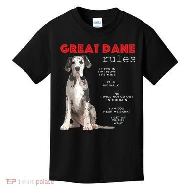 Great Dane Funny Great Dane Lover Kids T-Shirt