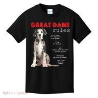 Great Dane Funny Great Dane Lover Kids T-Shirt thumb 0