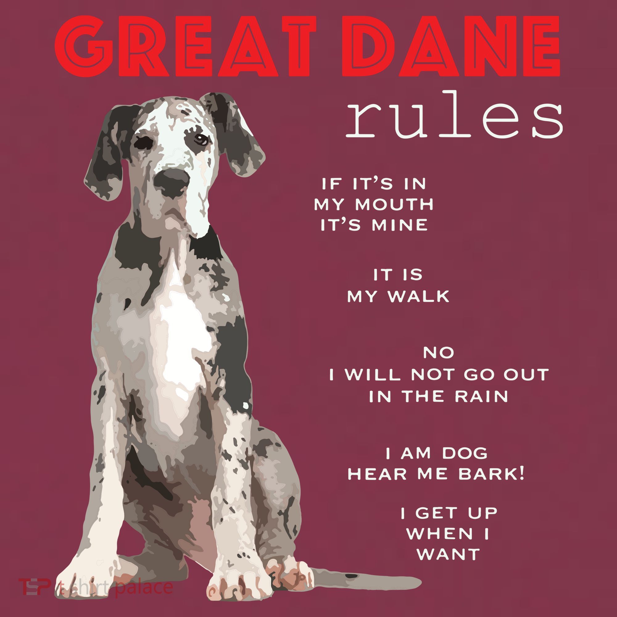 Great Dane Funny Great Dane Lover 16oz Travel Tumbler