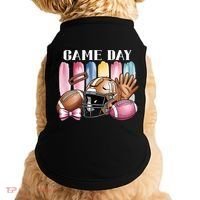 Game Day Football Fan Coquette Cute Doggie Tank thumb 0