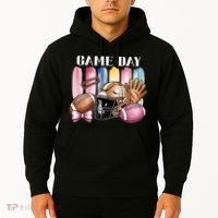 Game Day Football Fan Coquette Cute Hoodie thumb 2