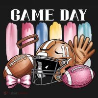 Game Day Football Fan Coquette Cute Bucket Hat thumb 4