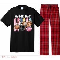 Game Day Football Fan Coquette Cute Pajama Set thumb 0