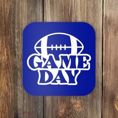 Game Day Football Lover Coaster