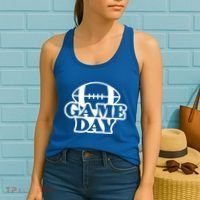 Game Day Football Lover Women's Tank Top thumb 2