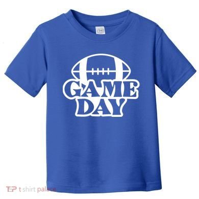 Game Day Football Lover Toddler T-Shirt
