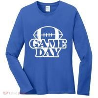 Game Day Football Lover Women's Long Sleeve Shirt thumb 0