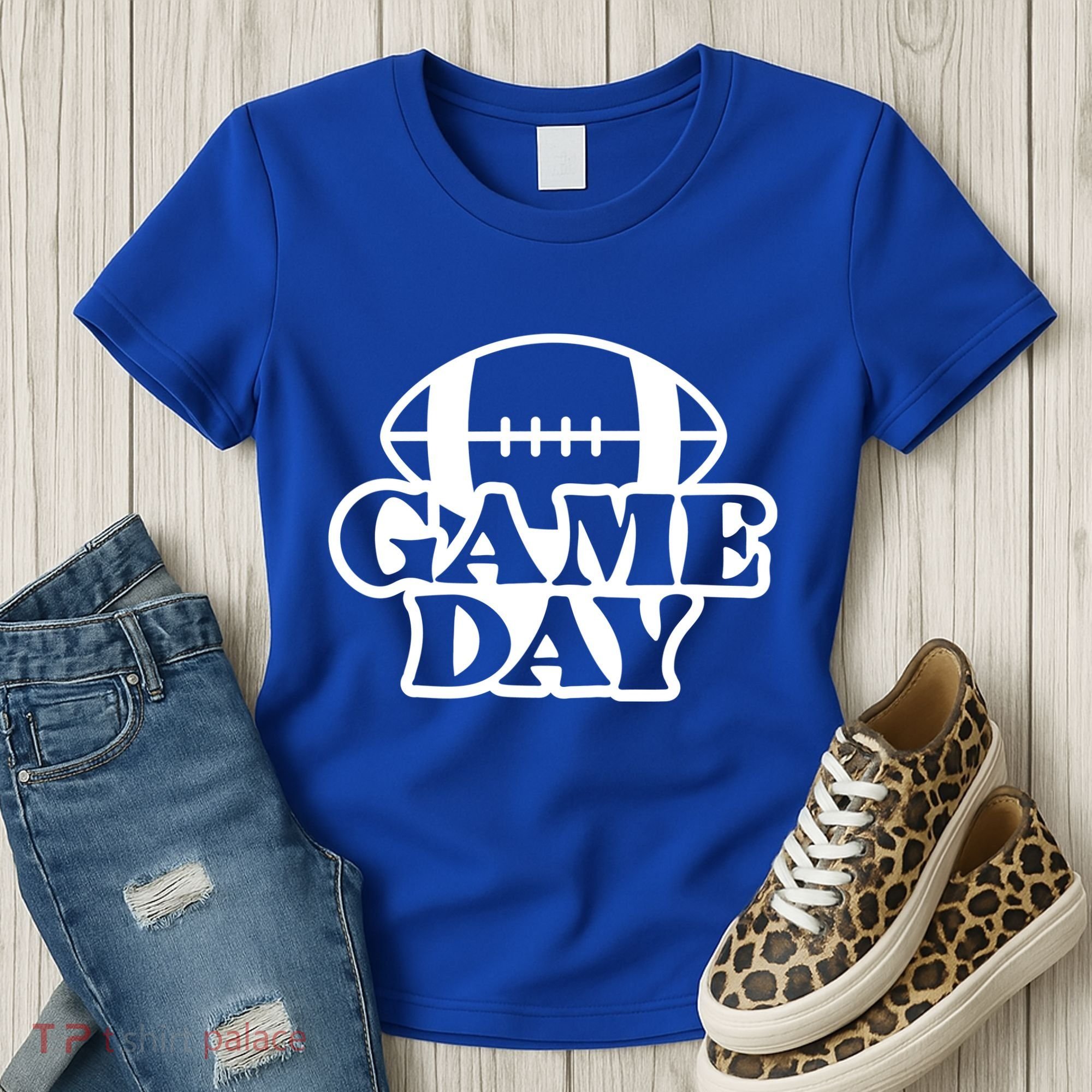 Game Day Football Lover Women's T-Shirt