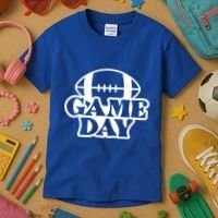 Game Day Football Lover Kids T-Shirt thumb 3