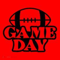 Game Day Football Lover Santa Hat thumb 1