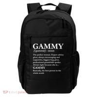 Gammy Definition Funny Grandmother Backpack thumb 0
