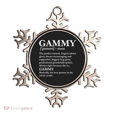 Gammy Definition Funny Grandmother Ornament