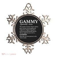 Gammy Definition Funny Grandmother Ornament thumb 0