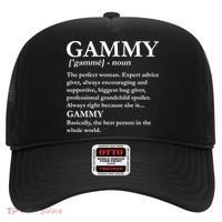 Gammy Definition Funny Grandmother Hat thumb 0