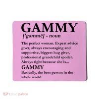 Gammy Definition Funny Grandmother Mousepad thumb 0