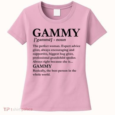 Gammy Definition Funny Grandmother Women's T-Shirt