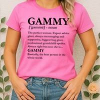 Gammy Definition Funny Grandmother Women's T-Shirt thumb 2