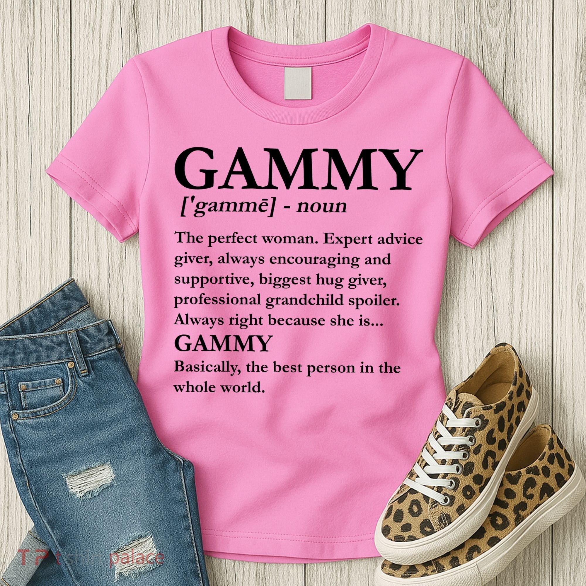 Gammy Definition Funny Grandmother Women's T-Shirt