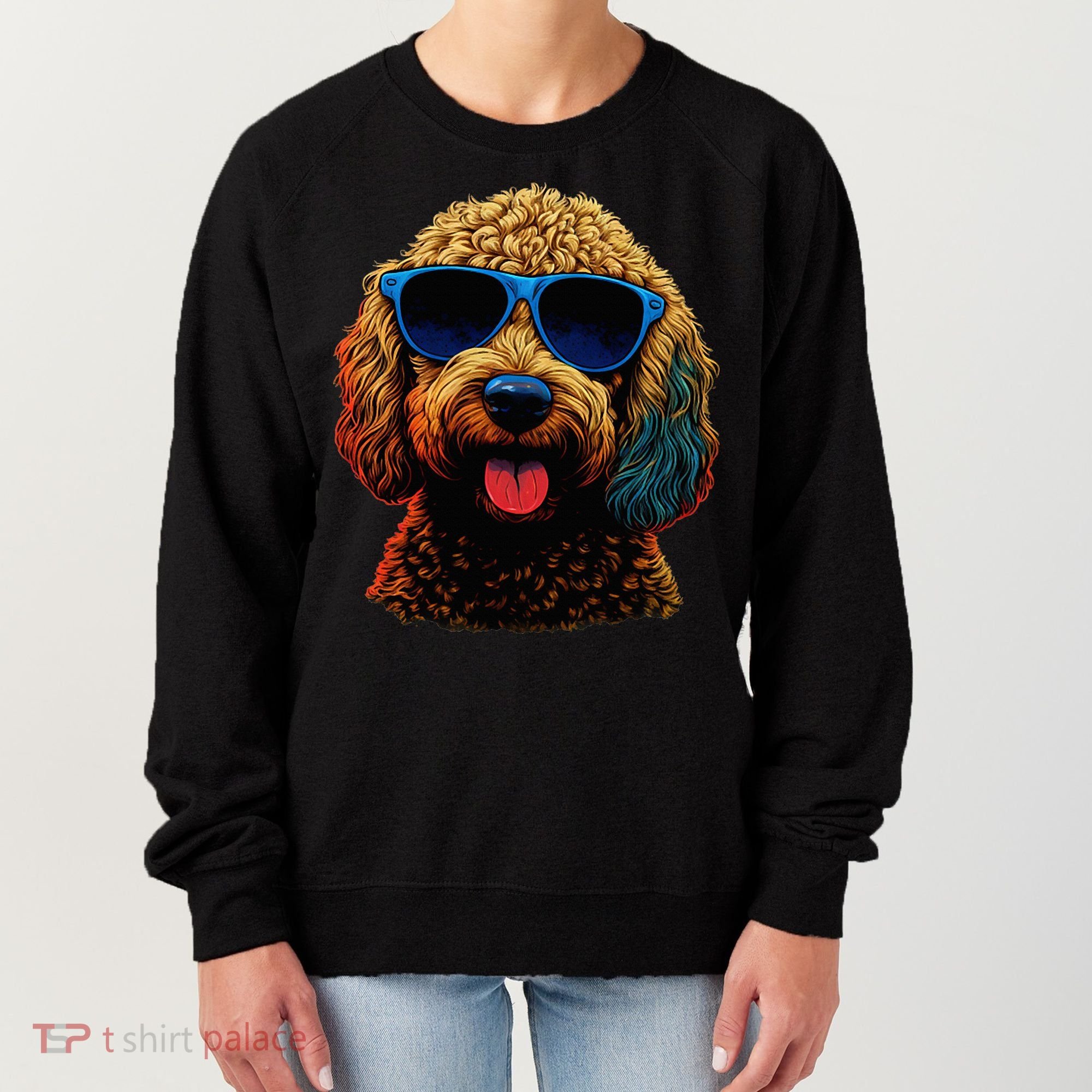 Goldendoodle Dood Funny Doodle Dog Golden Doodle Women's Sweatshirt