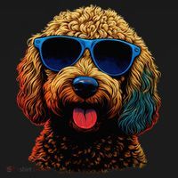 Goldendoodle Dood Funny Doodle Dog Golden Doodle T-Shirt thumb 7