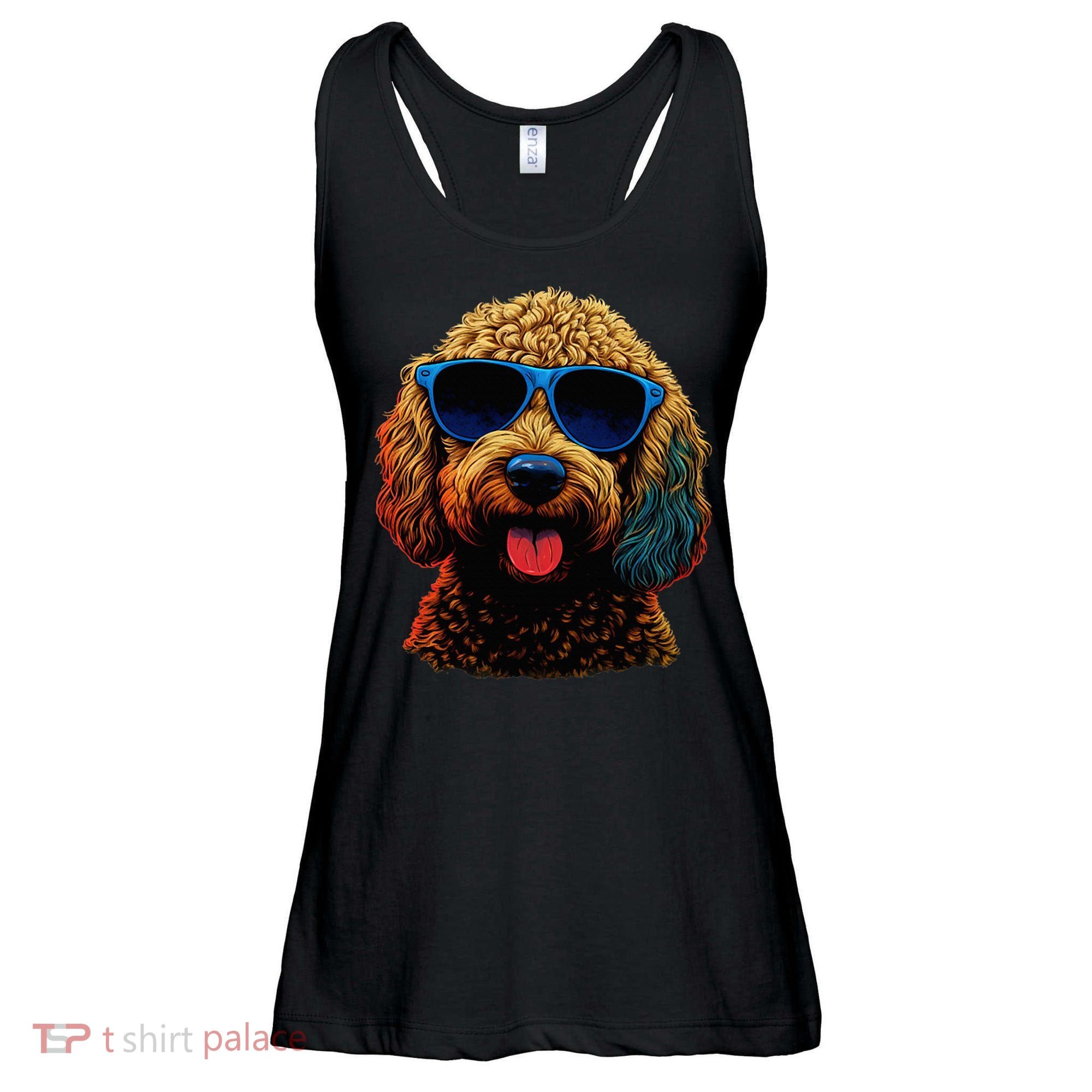 Goldendoodle Dood Funny Doodle Dog Golden Doodle Ladies Essential Flowy Tank