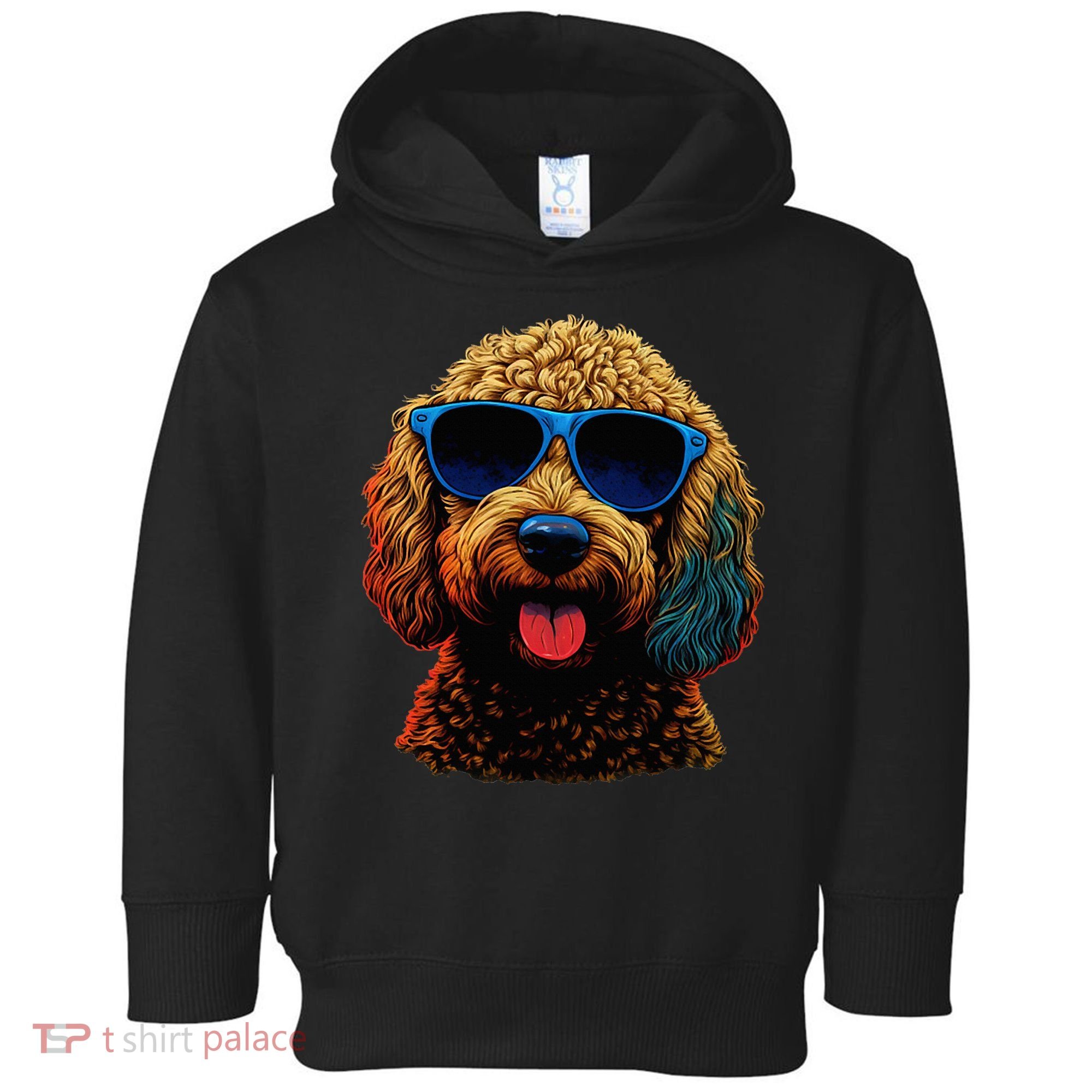 Goldendoodle Dood Funny Doodle Dog Golden Doodle Toddler Hoodie