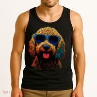 Goldendoodle Dood Funny Doodle Dog Golden Doodle Tank Top thumb 3