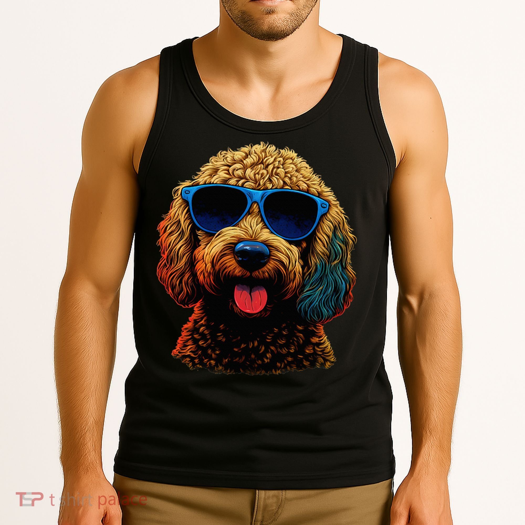 Goldendoodle Dood Funny Doodle Dog Golden Doodle Tank Top