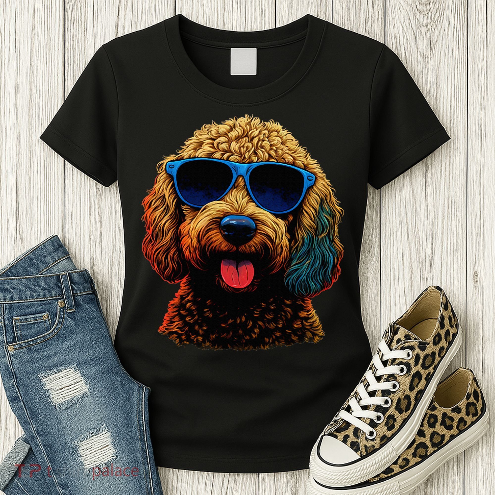 Goldendoodle Dood Funny Doodle Dog Golden Doodle Women's T-Shirt
