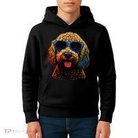 Goldendoodle Dood Funny Doodle Dog Golden Doodle Kids Hoodie thumb 4