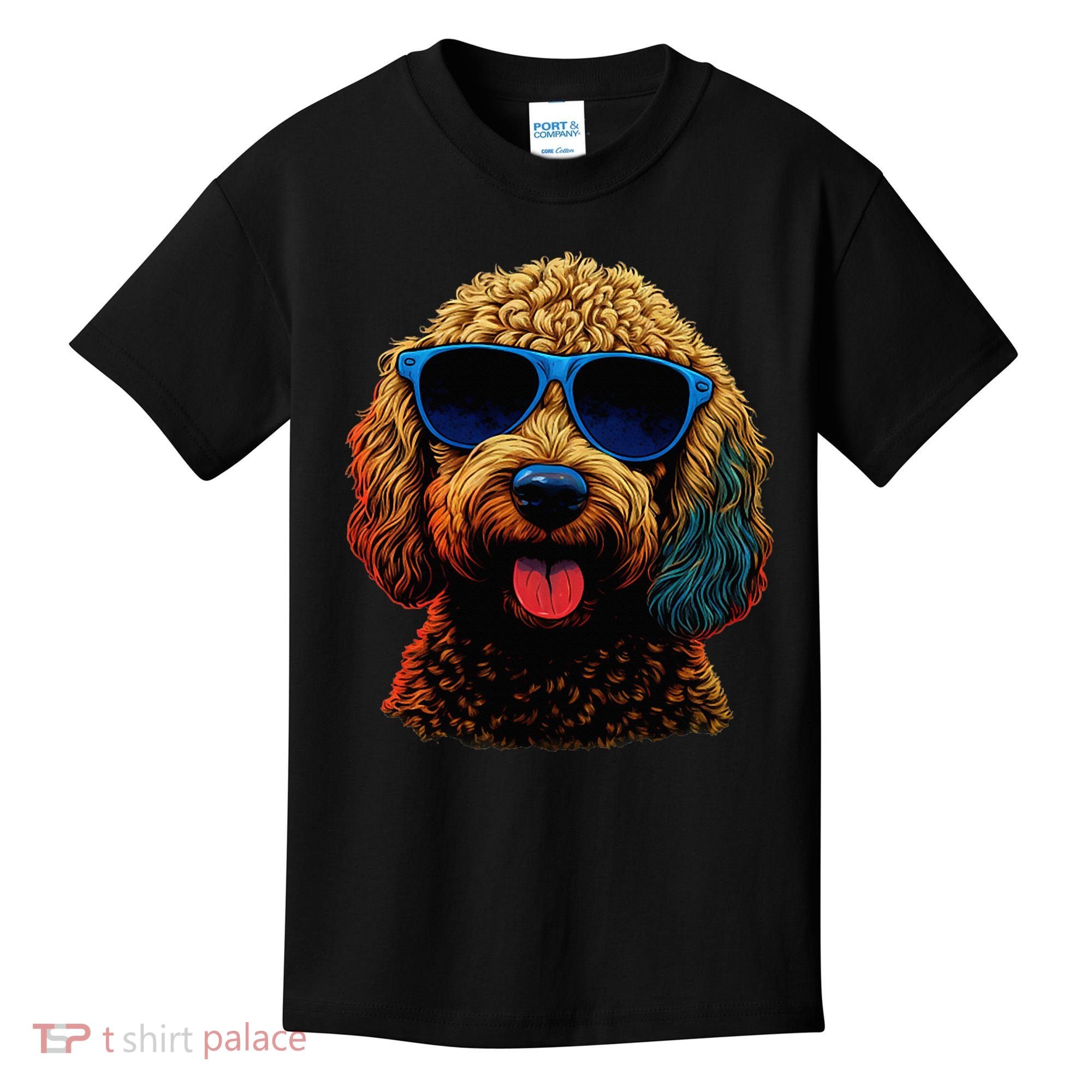 Goldendoodle Dood Funny Doodle Dog Golden Doodle Kids T-Shirt