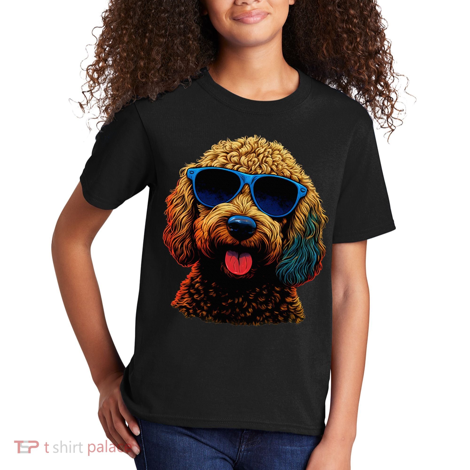 Goldendoodle Dood Funny Doodle Dog Golden Doodle Kids T-Shirt
