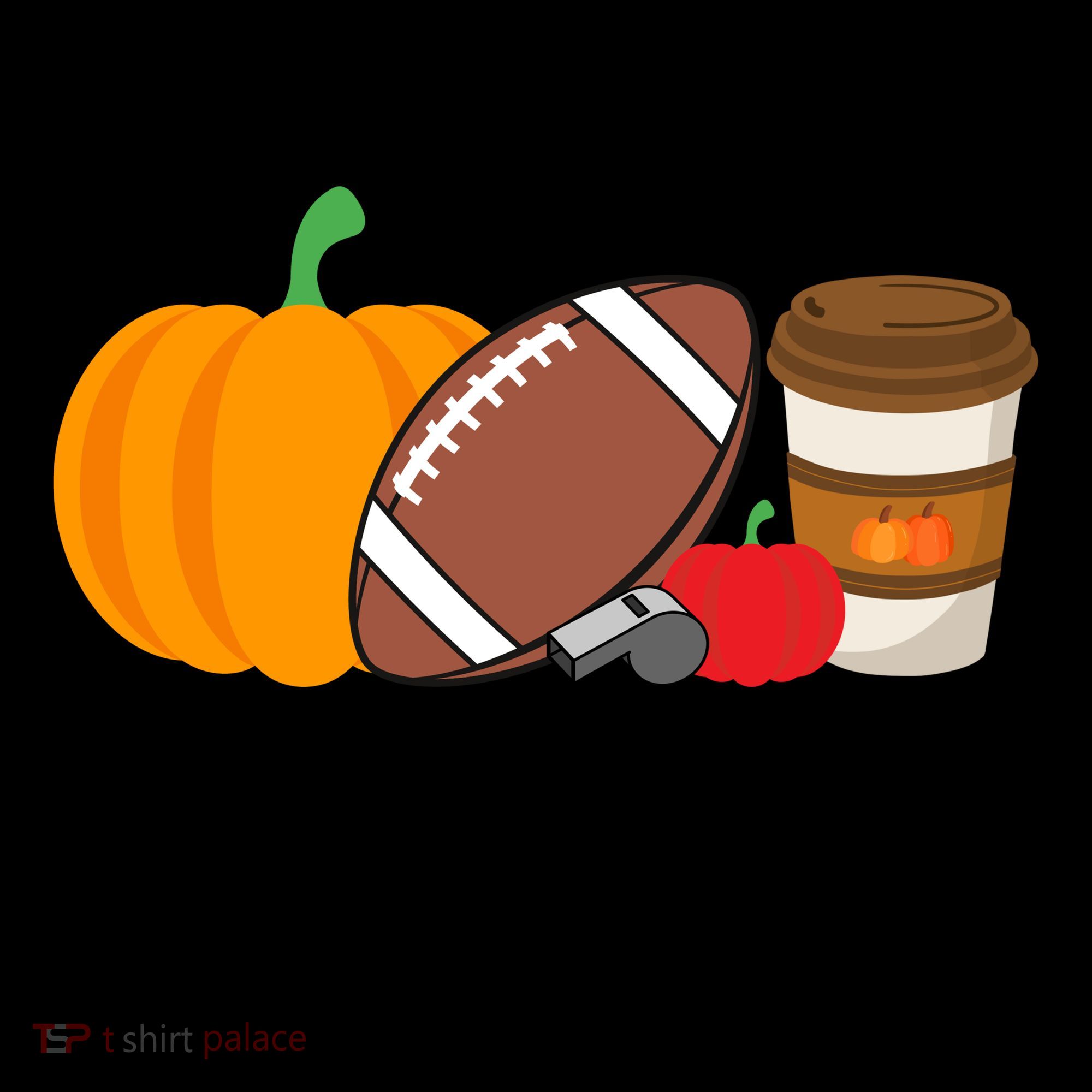 Game Day Football Pumpkin Fall Coffee Mug
