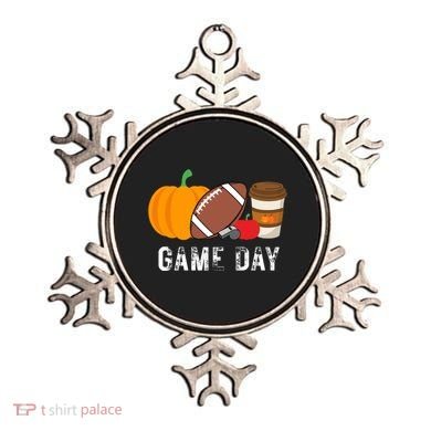 Game Day Football Pumpkin Fall Ornament