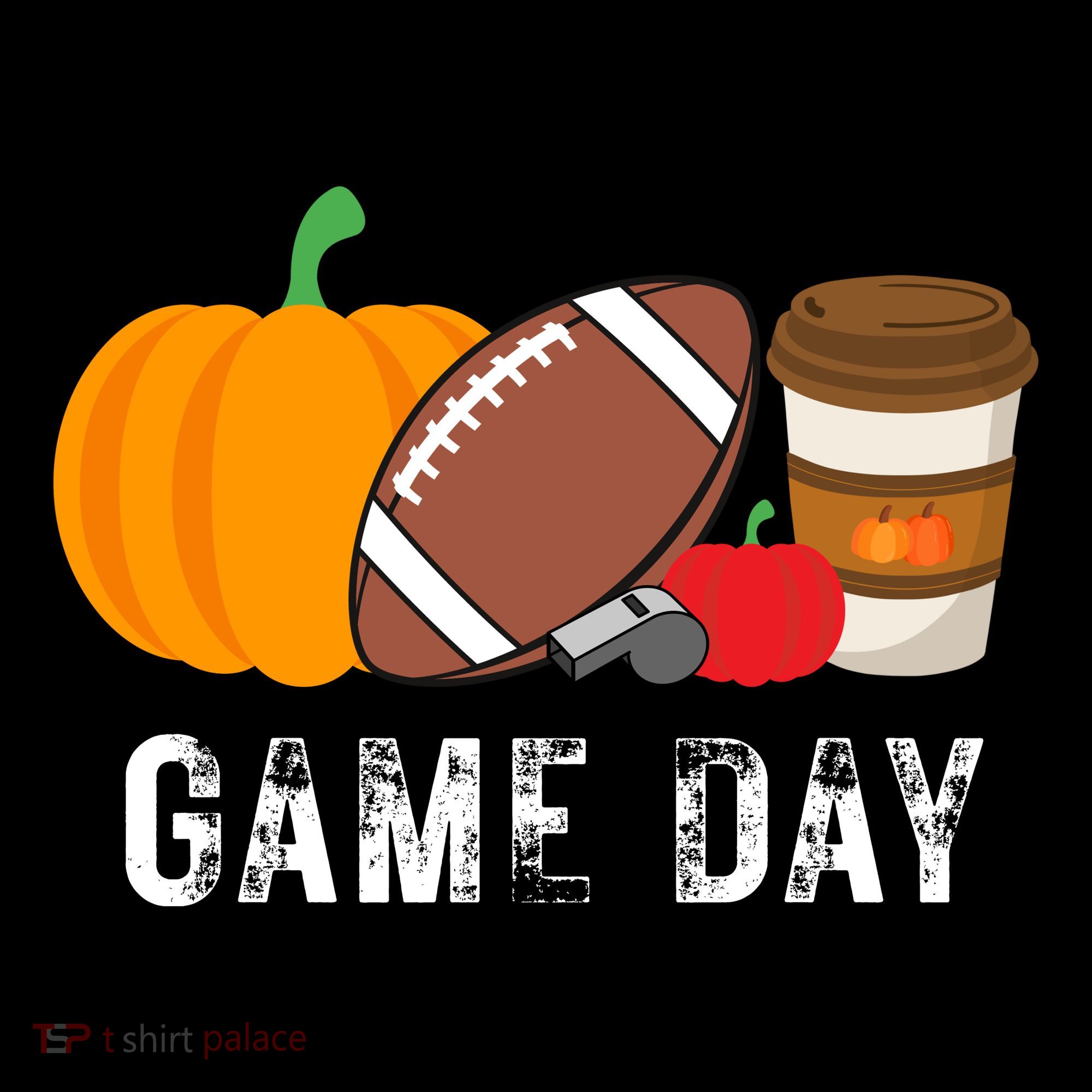 Game Day Football Pumpkin Fall Visor