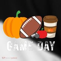 Game Day Football Pumpkin Fall Toddler Fine Jersey T-Shirt thumb 2