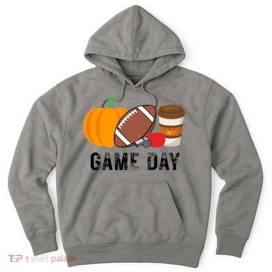 Game Day Football Pumpkin Fall Hoodie