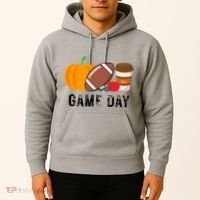 Game Day Football Pumpkin Fall Hoodie thumb 2