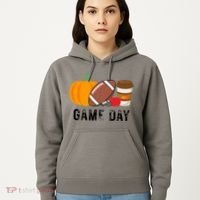 Game Day Football Pumpkin Fall Hoodie thumb 5