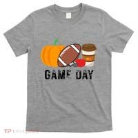 Game Day Football Pumpkin Fall T-Shirt thumb 0