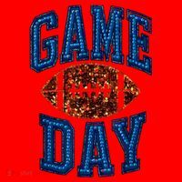 Game Day Football For Women Santa Hat thumb 1
