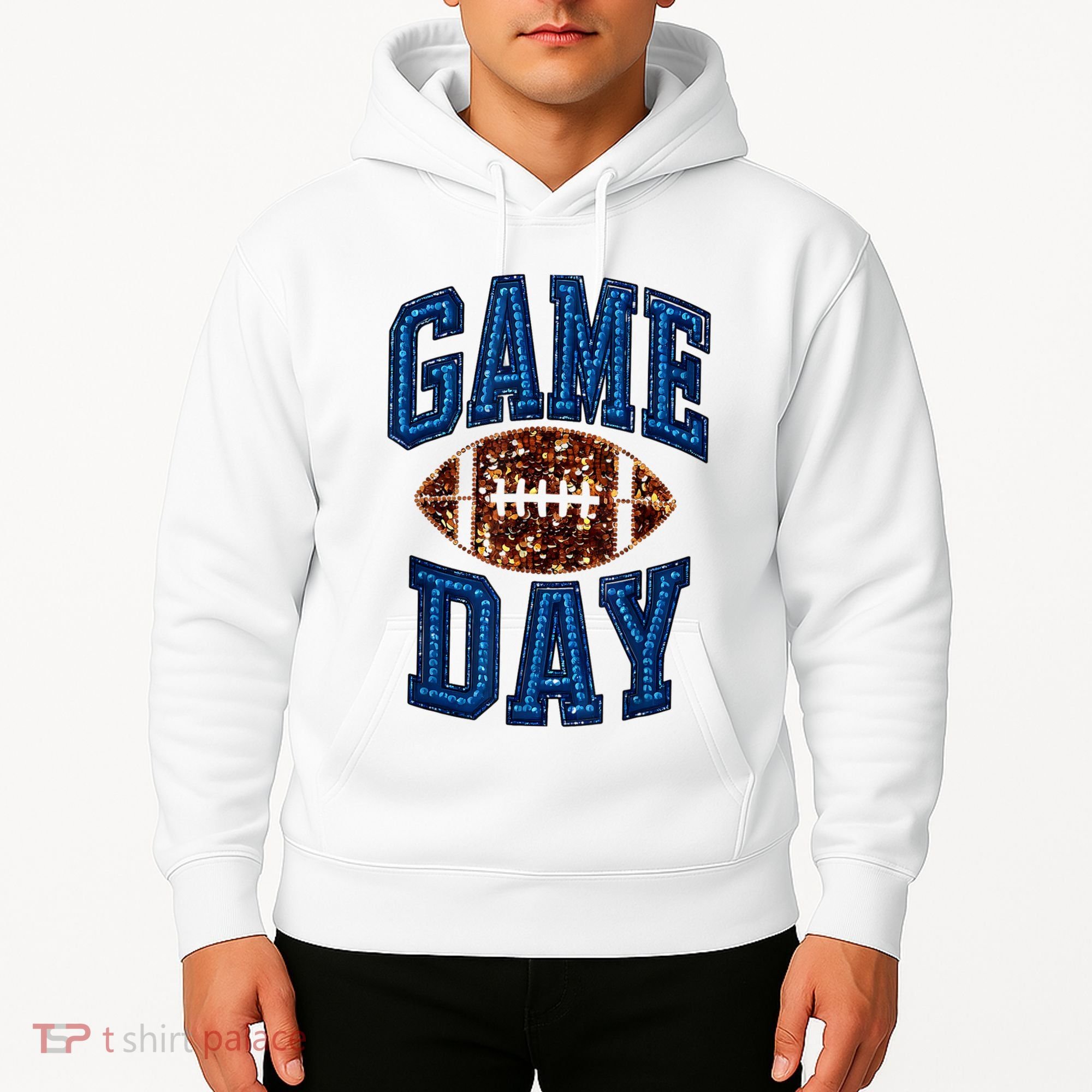 Game Day Football For Women Hoodie