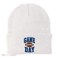 Game Day Football For Women Beanie thumb 0