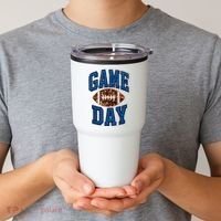 Game Day Football For Women Tumbler thumb 2