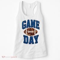 Game Day Football For Women Women's Tank Top thumb 0