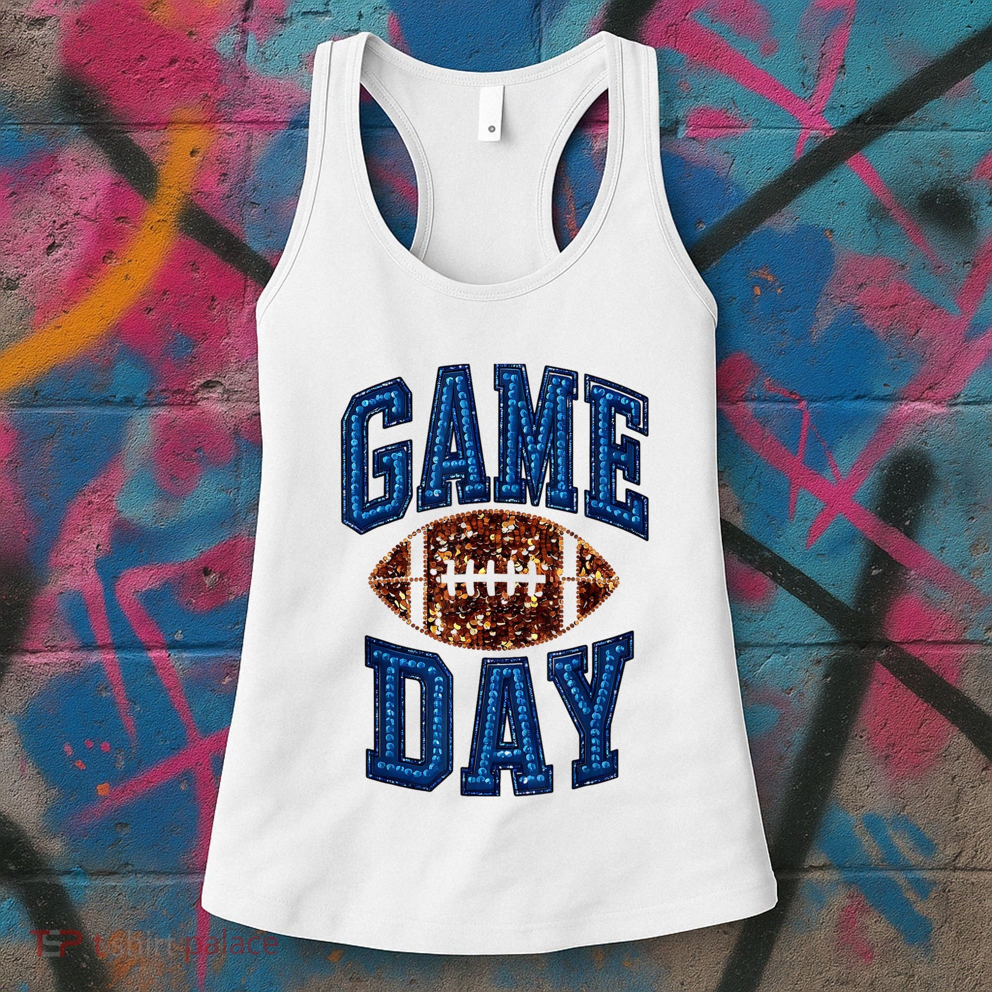Game Day Football For Women Women's Tank Top