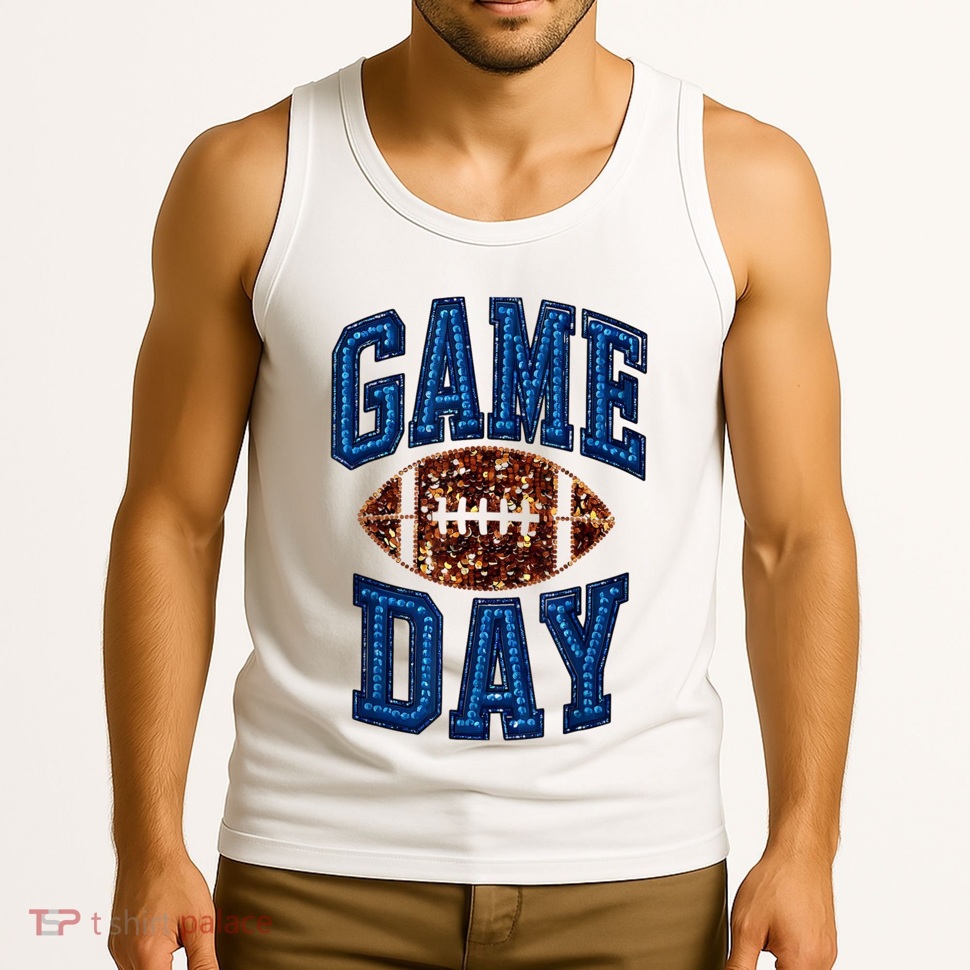 Game Day Football For Women Tank Top